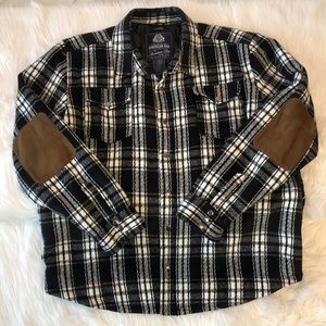 American Rag Men’s Plaid Shirt Jacket